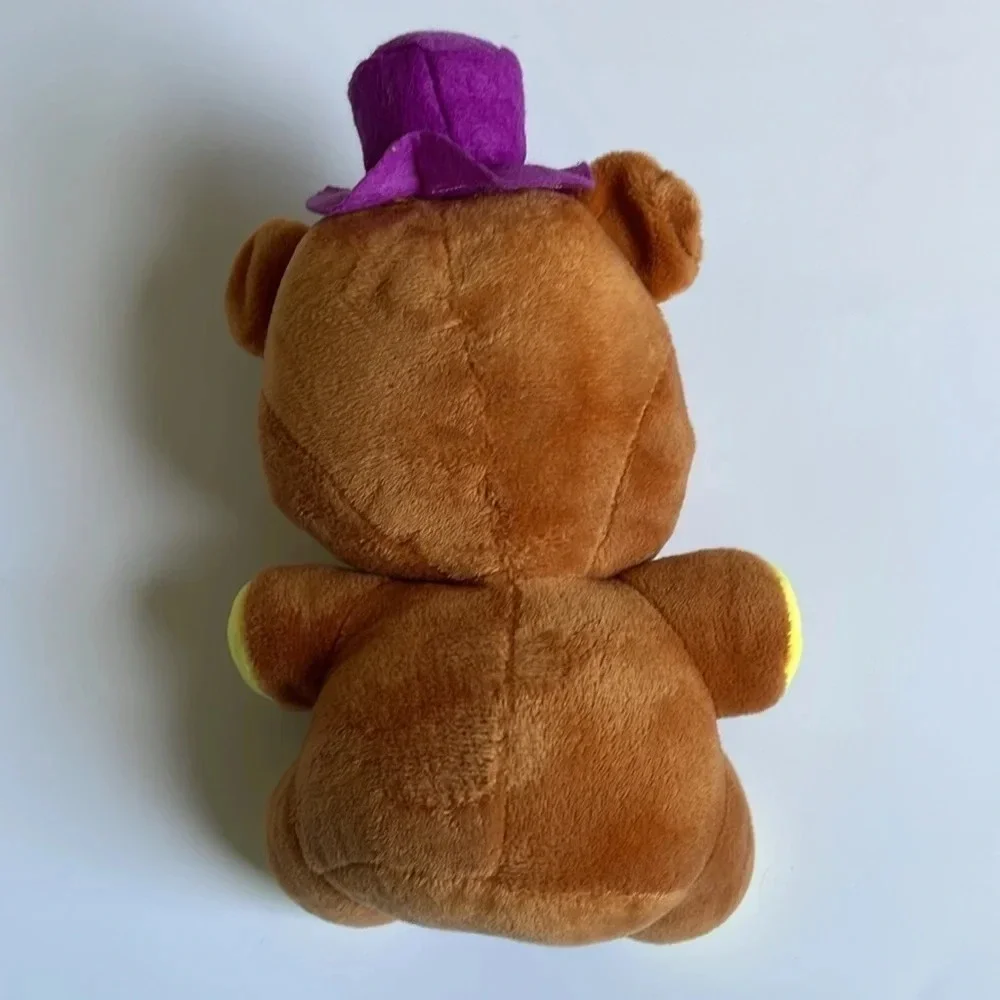Five Nights at Freddys Golden Freddy Stuffed Bear Animal Stuffy Bowtie Tophat - Picture 2 of 7